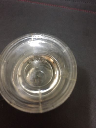Vintage Small Glass Candle Holder