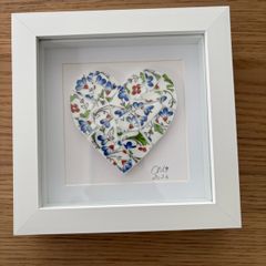 Handmade framed Mosaic Heart