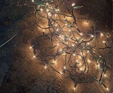 100 warm white event, party lights