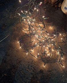 100 warm white event, party lights