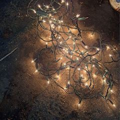 100 warm white event, party lights