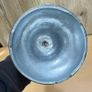 Vintage Brass Floor Standing Ashtray with Glass - Mid Century - Pedestal Image 6