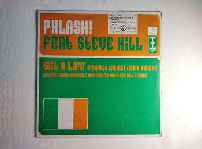 Phlash! - Get A Life (You DwuG ADDICTS!) - Irish Mixes 12" - Tripoli Trax - MARK KAVANAGH