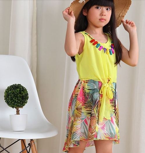 New girls Chiffon sleeveless dress Age 9-10yrs