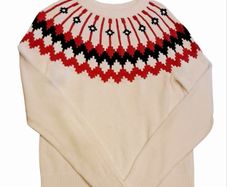 J.Crew Graphic Fair Isle Sweater