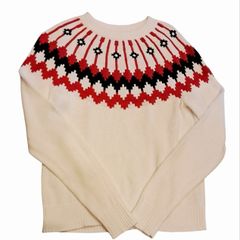 J.Crew Graphic Fair Isle Sweater