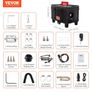 5-8KW Diesel Heater, 12V/24V All in One Diesel Air Heater, with Bluetooth APP Control, Remote Control and Display Screen, CO Alarm, Fast Heating Portable Diesel Heater for Vehicles and Garage Image 7