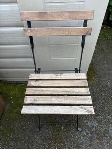 Wooden chairs