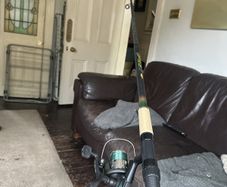 Carp rod and reel combo