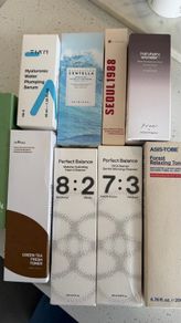 Left over viral Korean skincare new