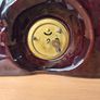 Magnificent Antique Walter Clock, Barbotine Earthenware, House/Chalet/Landscape Shape Image 6