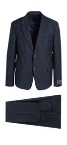 Gucci Wool Mens Suit Navy