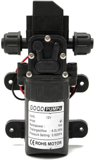 12V High Pressure Water Pump 6L/min
