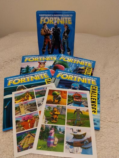Fortnite Books and stickers in metal Tin case