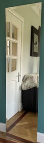 Large Wall Mirror (bevelled edges, no holes, fixings incl)