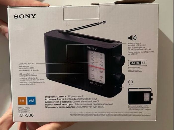 Sony radio