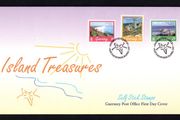 1997 Guernsey Island Treasures Commemorative Stamps First Day Cover (FDC)