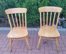wooden chairs