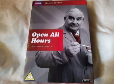 Open All Hours Complete Series 1-4 Dvd Boxset