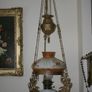 Antique Counter-Weighted  Parlor Oil Lamp Image 3