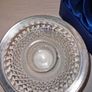 Avoca Blue crystal handmade candle holder Image 2