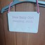 New Peter Rabbit Dress and Room Sign Age 0-3 months Image 8