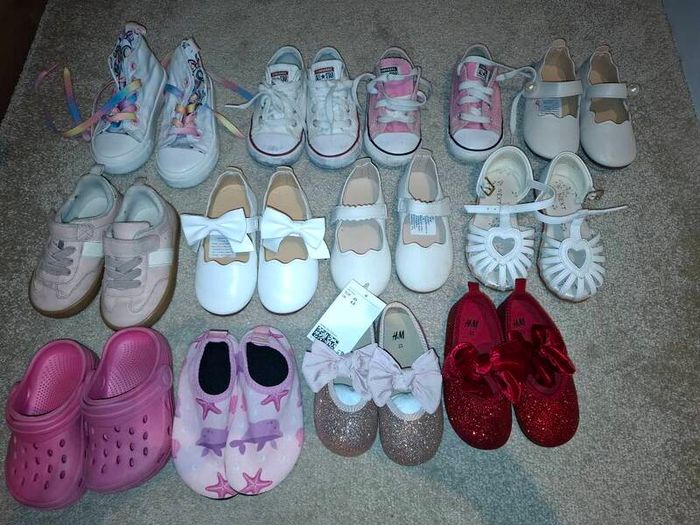 girl's shoes toddler size 6 - 8