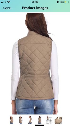 Womens Gilet size S