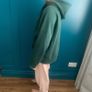 Dark green Old Navy hoodie. Size M Image 3