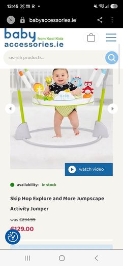 Baby Bouncer - Skip Hop Explore and More Jumpscape Activity Jumper