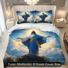 Jesus themed bed set free postage