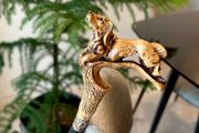 Unique Handmade Walking Stick, Spaniel Handle, Never Used