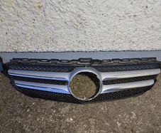 Mercedes C Class W205 Front Bumper Grill Oem Genuine Years 2014-2018