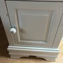 Painted  grey bedside lockers Image 2
