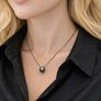 Oliver Bonas Freshwater Pearl 925 Silver Necklace Image 2