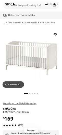 Baby Cot/ Baby Bed