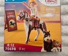 Playmobil Spirit Untamed Rodeo Abigail 70698 Damaged Box Please see photos