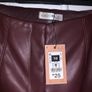 ladies trousers faux leather Image 2