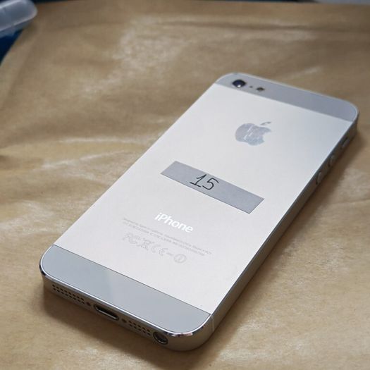 Apple iPhone 5 - 16GB - Silver - 3 - Activation locked - Parts only