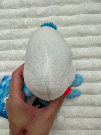 Gutsy Scottish Smurf Approx. 10" Plush Stuffed Animal 2013 Peyo Dirty Please look at the pictures