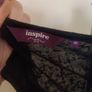 New Look Inspire Black vest top size UK20 EU48 Postage included Image 4