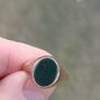 Vintage 9 carat Gold Bloodstone Ring(1977) Image 3