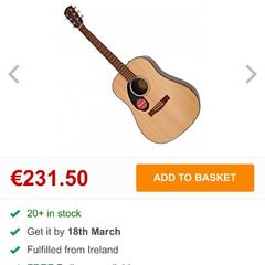 Fender CD 60 guitar