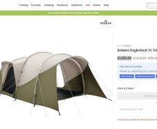Robens Eagle Rock TC 5XP Tent Pollycotton