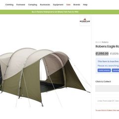 Robens Eagle Rock TC 5XP Tent Pollycotton