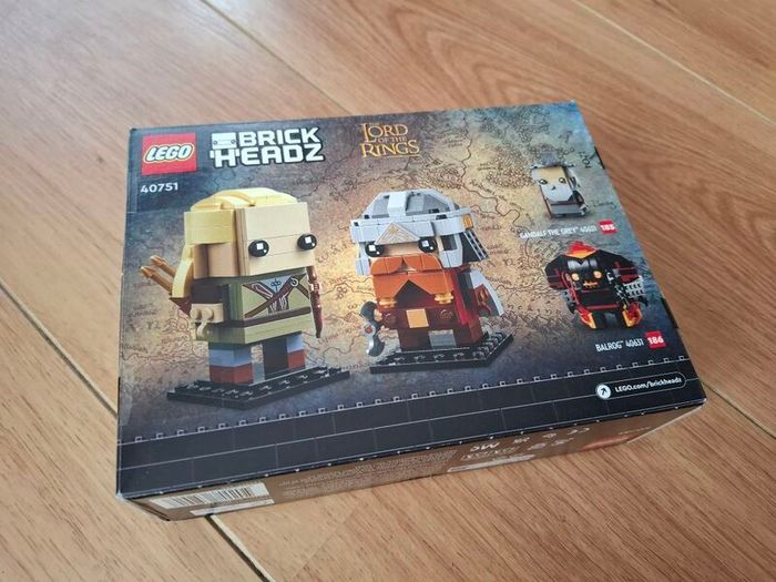 LEGO BrickHeadz 40751 Lord Of The Rings Legolas & Gimli