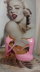 Pink High Heels Size 7