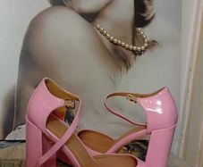 Pink High Heels Size 7