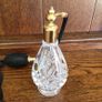 French cut crystal perfume atomiser Image 2