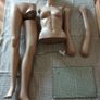 Female mannequin with round head  + glass Image 10